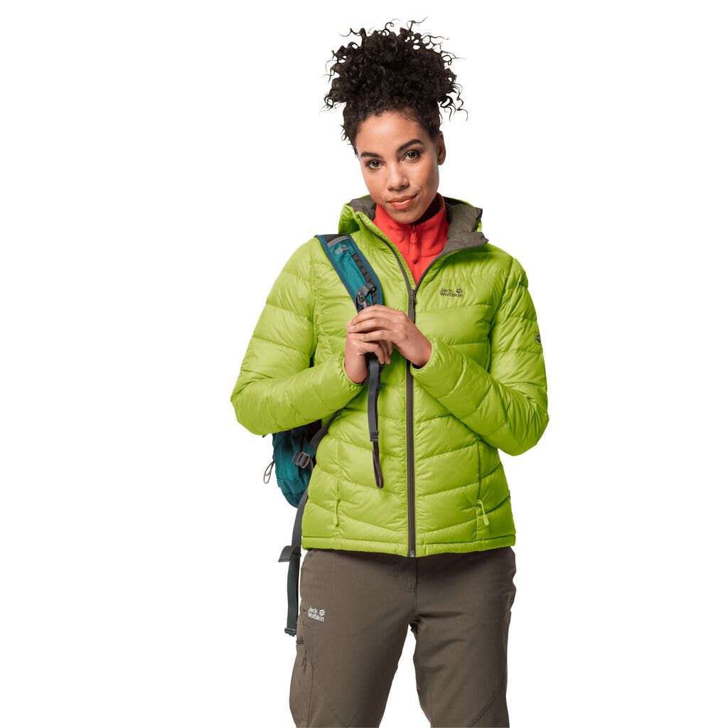 Jack Wolfskin HELIUM Vestes Femme Vert Clair - FTLXGBU-40